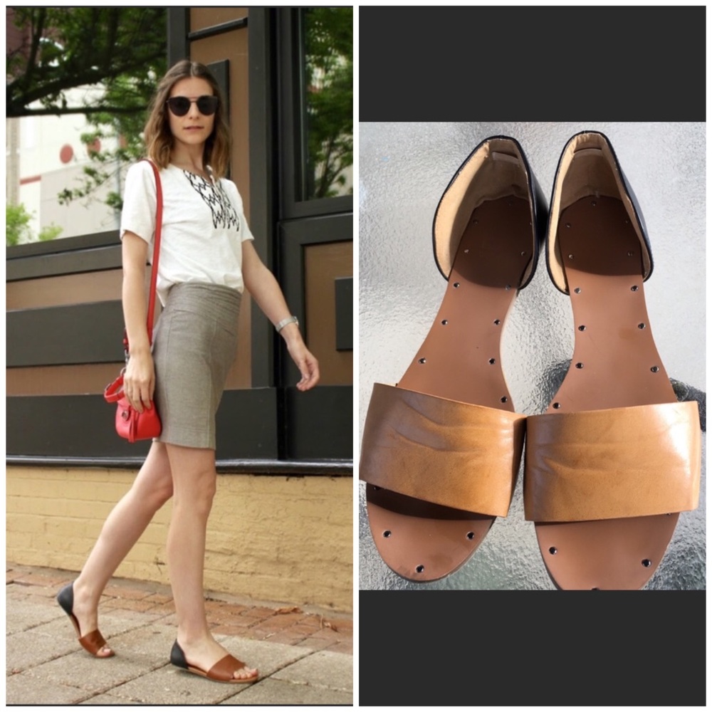 BF Betani Sonya closed back open toe sandals, 10